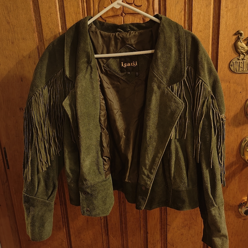 Learsi vintage leather coat